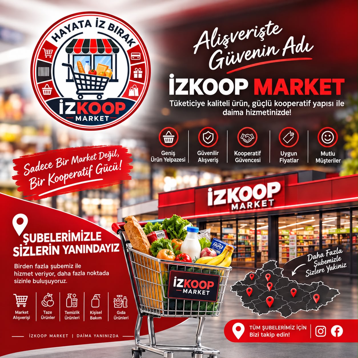 İzKoop Market logosu